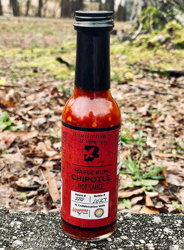 Butterfly Bakery Vermont Maple Rum Chipotle Hot Sauce - 5 oz. - The Pepper Pantry (Formerly Marie Sharp's)